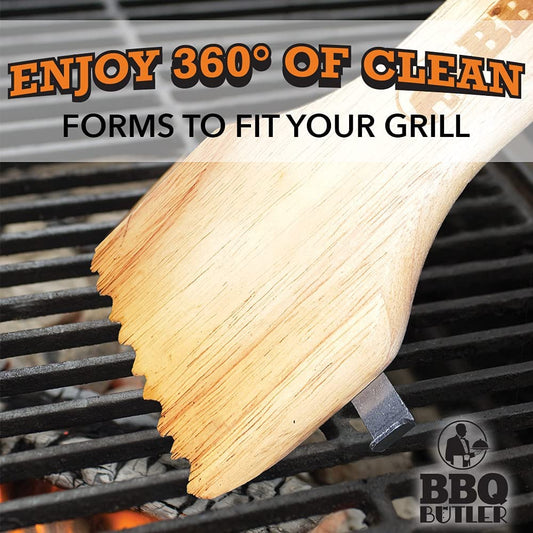 Bear Paw BBQ Butler Wood Grill Scraper